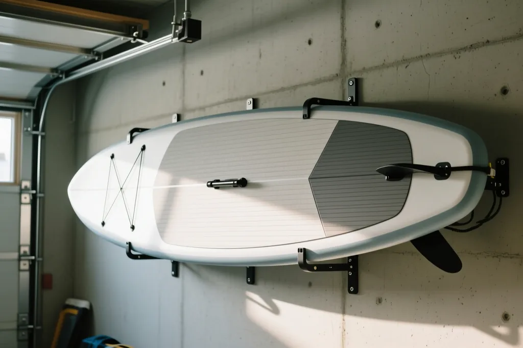 Skladování paddleboardu: zima, vlhkost a drobné opravy